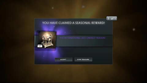 Dota 2 - International 2021 Lineage Treasure Unbox!!!