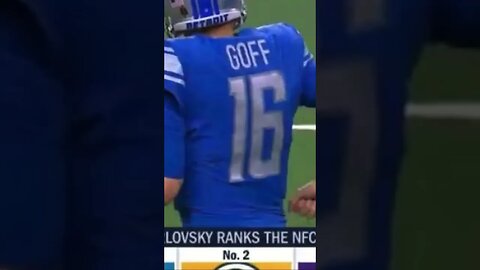 Can Goff lead the Lions to the Playoffs? #jaredgoff #detriot #lions