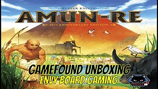 Amun-Re 20th Anniversary Gamefound Unboxing