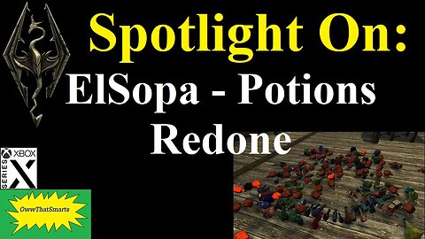 Skyrim (mods) - Spotlight On: ElSopa - Potions Redone