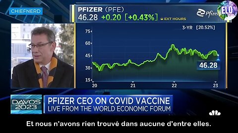 PFIZER CEO ALBART BOURLA REPLY TO REPORT OF SUDDEN CARDIAC ARREST AFTER VACCINATION - DAVOS 2023