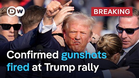 At least one person killed after gun shots at Trump rally | DW News