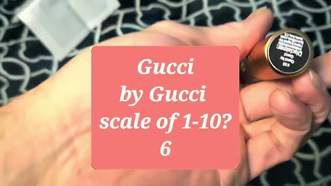 Scentbox review Gucci By Gucci vs Percival by Parfum de Marley