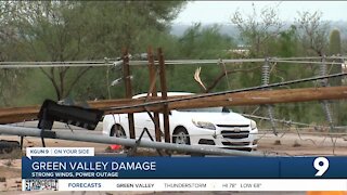 Green Valley cleans up after strong storms