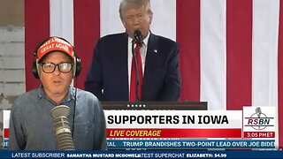 Trump Iowa Speech After Party