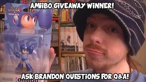 Amiibo Giveaway Winner! Ask Brandon A Question! 150,000 Subscribers! - ABrandonToThePast