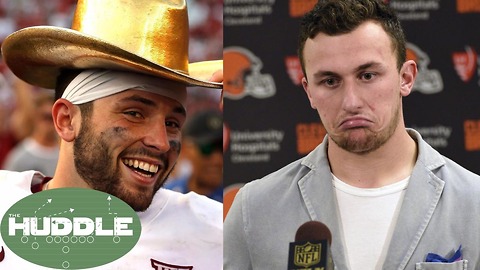 Is Baker Mayfield the NEXT Johnny Manziel? -The Huddle