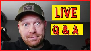 LIVE Q&A Friday night!!!!
