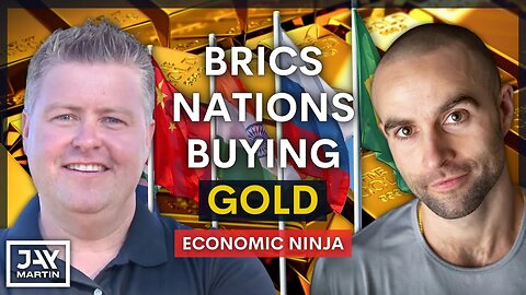 BRICS Nations Central Banks Are Buying Up Gold For a Reason: Economic Ninja