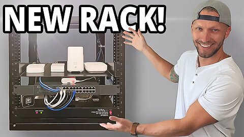 The BRAINS of my Smart Home!! (Installing a Network Rack)