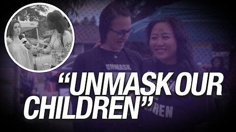 Wear a mask or be denied an education: B.C. parents host Unmask Our Children rally in protest