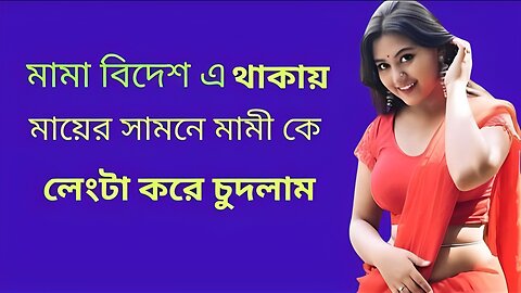 Bangla Choti Golpo | Mami | বাংলা চটি গল্প | Jessica Shabnam | EP-73