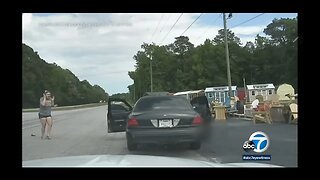 SC Police Traffic Stop, passenger gets erased after trying to erase Police with his magic stick.