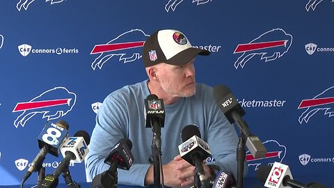 Buffalo Bills head coach Sean McDermott speaks on day four of training camp