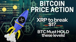 Bitcoin Must HOLD these Levels! Is XRP about to rip into new HIGHS?