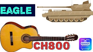 Violão Eagle CH800 o tanque de guerra dos Violões