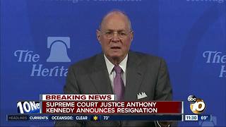 Justice Anthony Kennedy to retire