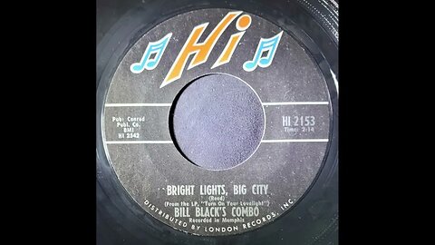 Bill Black's Combo – Bright Lights, Big City