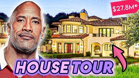 Dwayne "The Rock" Johnson | House Tour | NEW $27.8 Million Beverly Hills Mansion