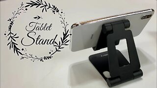 Foldable Aluminum Tablet Phone Stand by Nulaxy Review
