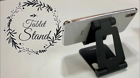 Foldable Aluminum Tablet Phone Stand by Nulaxy Review