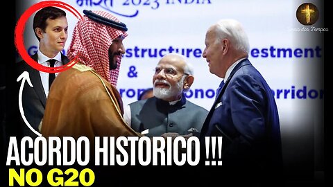 URGENTE - Acordo Histórico no G20 - Arábia Saudita / Israel - Acordos de Abraão !