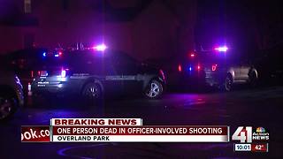 One dead after officer-involved shooting in Overland Park