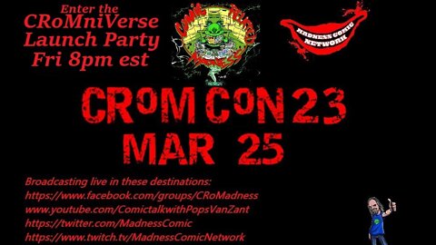 CRoM CoN 23 & "Enter the CRoMniVerse" kick off show!!