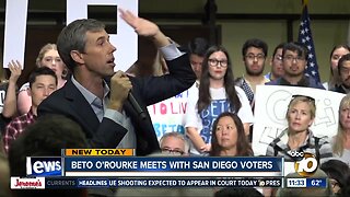 Beto O'Rourke makes campaign stop in San Diego