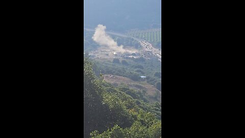 REAKING: A Hezbollah rocket/UAV hit a soccer court in Druze village in the