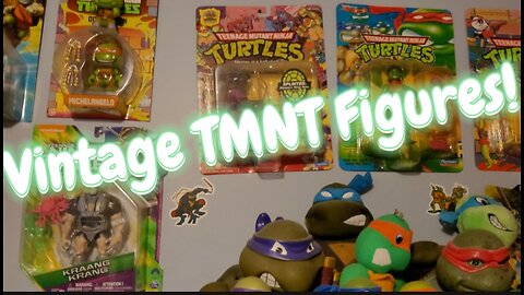 1st Exclusive Rumble Video - TMNT Figures!