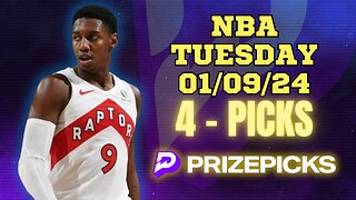 #PRIZEPICKS | BEST PICKS FOR #NBA TUESDAY | 01/09/24 | PROP BETS | #BESTBETS | #BASKETBALL | TODAY