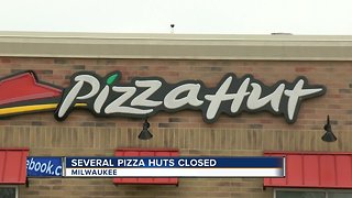 Nine Milwaukee Pizza Hut locations closed
