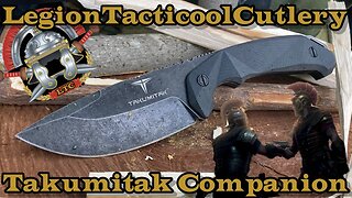 Takumitak Companion in D2 Steel.