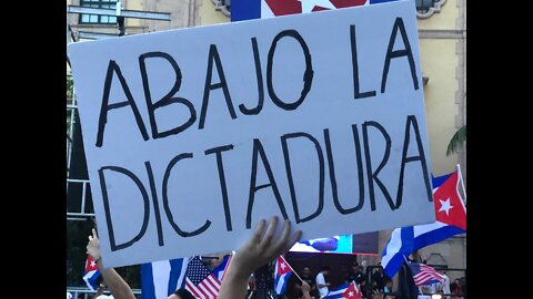 Miami Cuba Protests Highlights