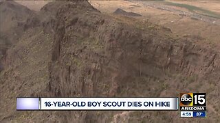 Teen boy scout dies on hike at Picacho Peak