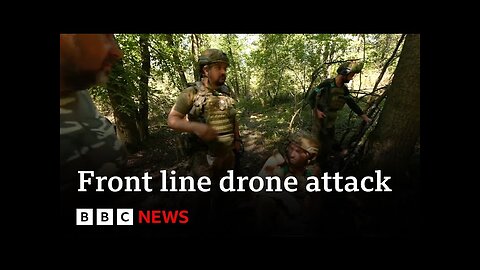 Russia’s kamikaze drones rain down on Ukraine - BBC News