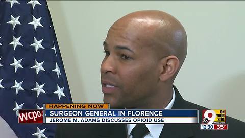 In Northern Kentucky, Surgeon General emphasizes importance of naloxone