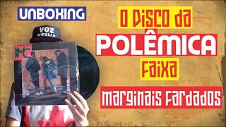 Unboxing LP Rap Nacional anos 90 Comando DMC