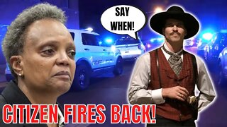 Chicago Citizen With Concealed Carry License HAD ENOUGH! Lori Lightfoot's City Has Robbery OUTBREAK!