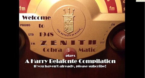 1948 Zenith Cobramatic Plays A Harry Belafonte Compilation