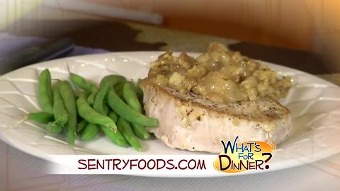 What's for Dinner? - Apple Pork Chops with Stuffing