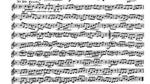 Kopprasch 60 Studies for Trumpet - 50