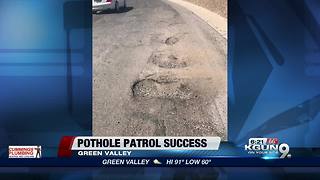 Green Valley road repairs