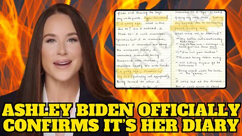 Ashley Biden Reveals in Letter to Judge Her "Stolen" Diary is Authentic | Iranian Now Have Nukes
