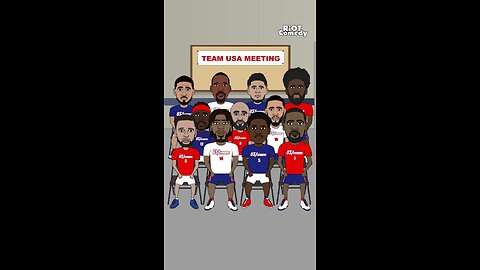 Team USA Gets Ready For South Sudan 😂