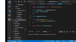 47 - Debugging Redux | REACT NATIVE COURSE