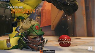 Just Frying the other team with Junkrat.