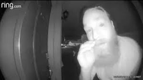 Neighbor Warns Family About Fire Next Door Seen Via Ring Video Doorbell
