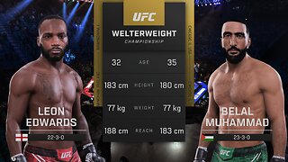 Leon Edward Vs Belal Muhammad UFC 304 Welterweight Championship Prediction